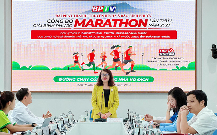 BPTV công bố giải Bình Phước marathon lần thứ I, năm 2023